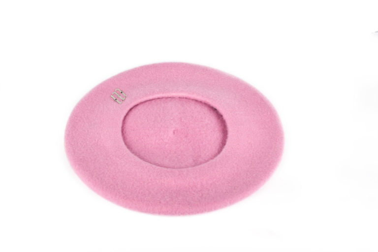 Pink beret m.m. couture